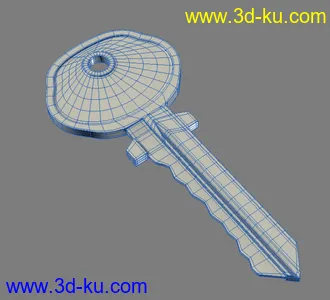 3D打印模型钥匙的图片