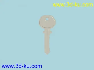 3D打印模型钥匙的图片