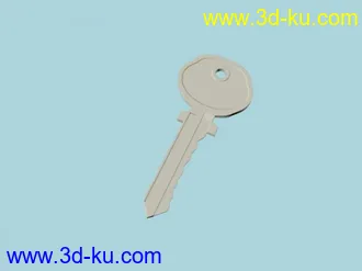 3D打印模型钥匙的图片