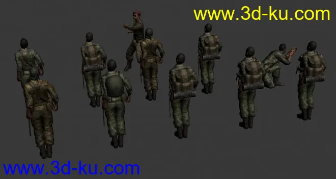 军队训练   狙击手模型的图片3