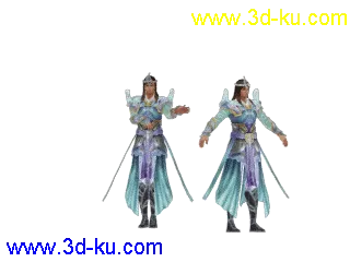 剑修-男-装备02模型带动画显雍雅雄风帖图的图片1