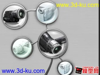 3D打印模型超精细DV带材质的图片