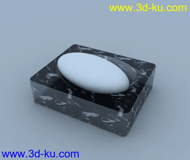香皂盒-半水晶模型的图片1