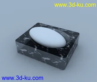 3D打印模型香皂盒-半水晶的图片