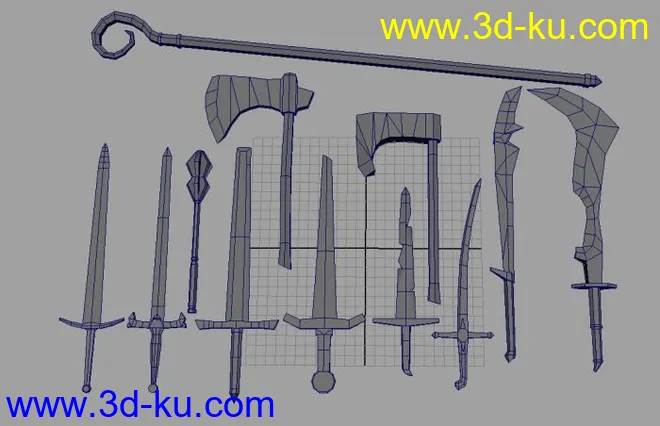 各种剑器模型的图片1