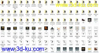 3D打印模型无解压密码+照片对照的图片