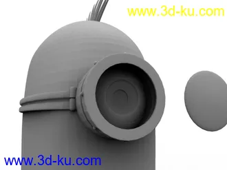 3D打印模型自己做的小黄人~minion！嘻嘻...的图片