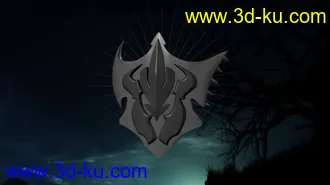 3D打印模型初道  多支持的图片