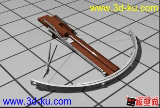 3D打印模型一个弩的图片