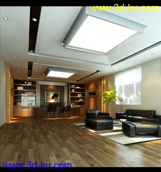 3D打印模型办公空间的图片
