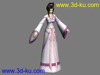 3D打印模型仙剑5欧阳倩的图片
