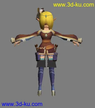 3D打印模型风之谷小萝莉的图片