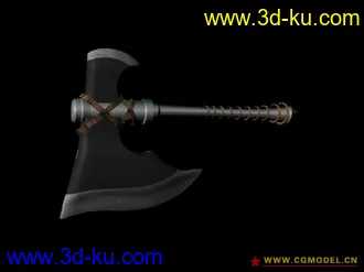 3D打印模型斧头的图片