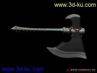 3D打印模型斧头的图片