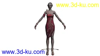 3D打印模型TERA女精灵的图片