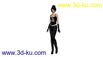 3D打印模型性感女孩的图片
