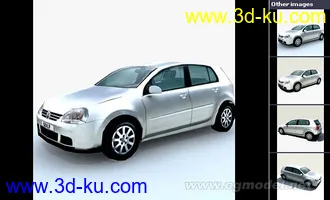 Golf VW new精细汽车模型一部的图片