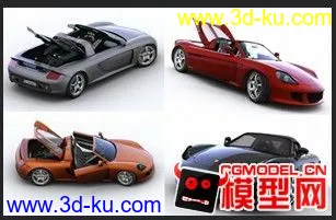 3D打印模型保时捷的图片