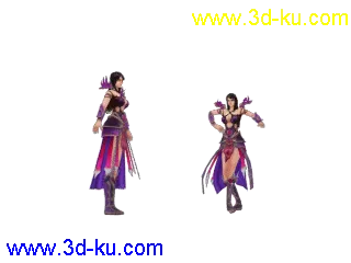 魔修-女-装备05模型带动作现惹火帖图的图片