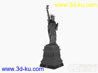 3D打印模型自由女神像的图片