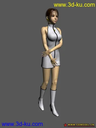 带骨骼的模型的图片