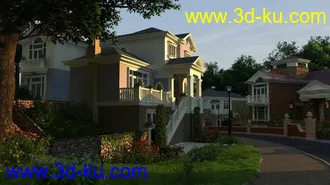 3D打印模型园林小景的图片