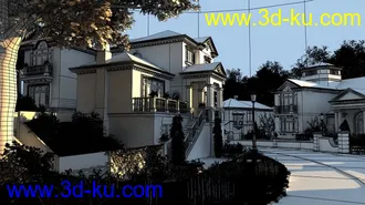 3D打印模型园林小景的图片