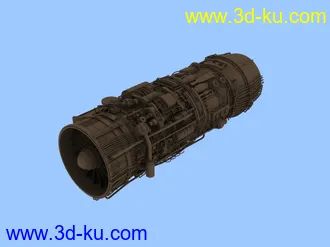 3D打印模型飞机喷气式发动机的图片