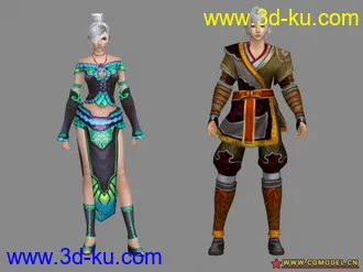 龙OL人物模型_男女_新手的图片
