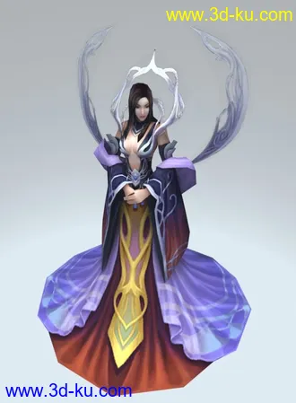 3D打印模型隋唐演义NPC的图片