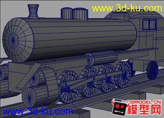 3D打印模型火车的图片