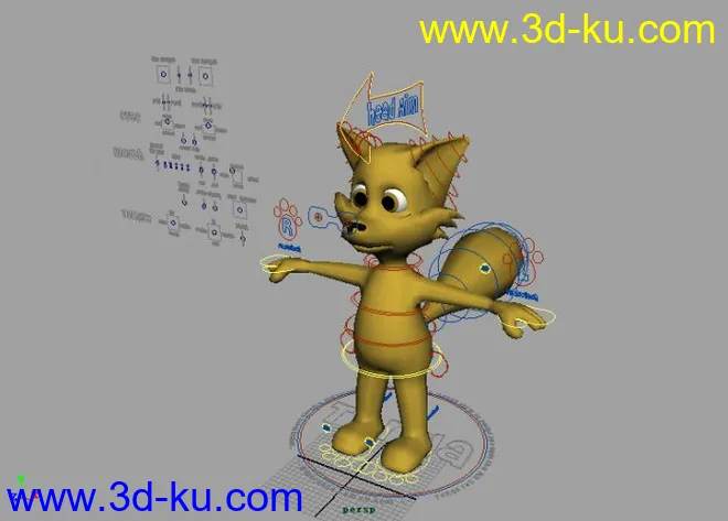 外国的经典模型  小猫的图片1