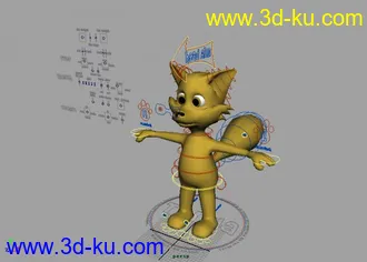 外国的经典模型  小猫的图片
