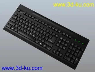 3D打印模型高精度的键盘的图片