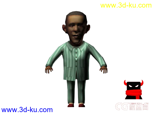 美国总统奥巴马模型——恶搞Q版奥巴马的图片9