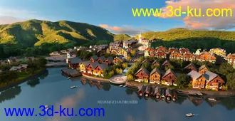 3D打印模型64套全模场景的图片