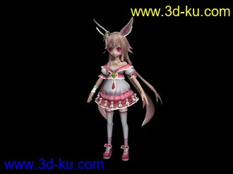 3D打印模型天上掉下来的小罗莉，大家快来....................的图片