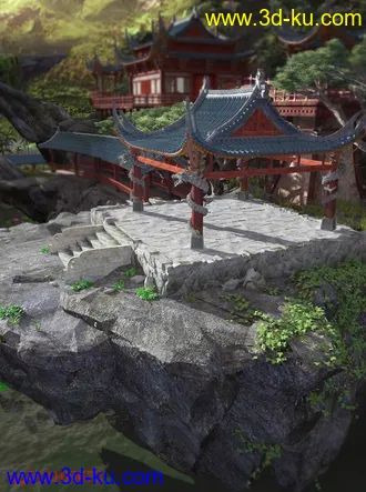 3D打印模型场景一枚求支持和指点的图片