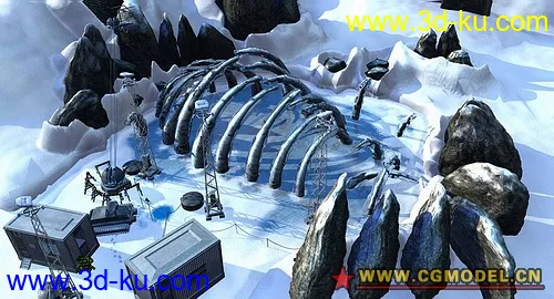 超COOL的CG场景模型的图片1