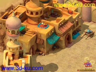 3D打印模型超COOL的CG场景的图片