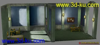 3D打印模型很早以前刚学场景时候做的练习的图片