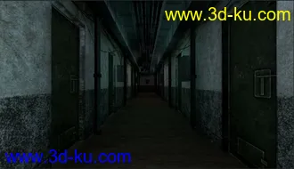 3D打印模型【次时代】走廊小场景的图片