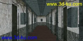 3D打印模型【次时代】走廊小场景的图片