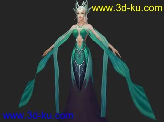 3D打印模型美女一枚的图片