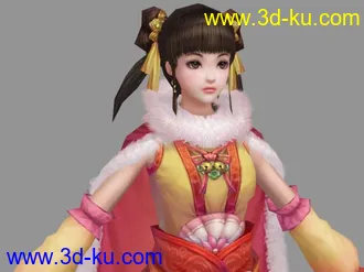 神雕侠侣郭襄模型的图片