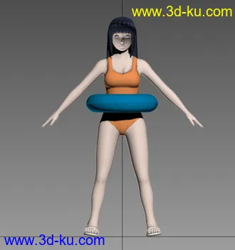 3D打印模型雏田妹子的图片