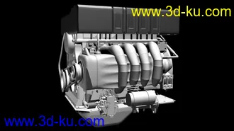 三菱发动机模型的图片