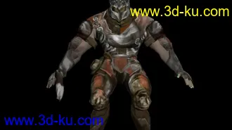 3D打印模型自己练习用的 游戏男动作希望大家给出建议的图片