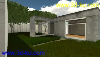 3D打印模型室外场景的图片