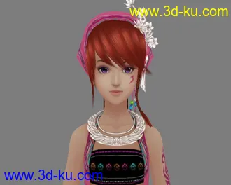 小蛮模型的图片